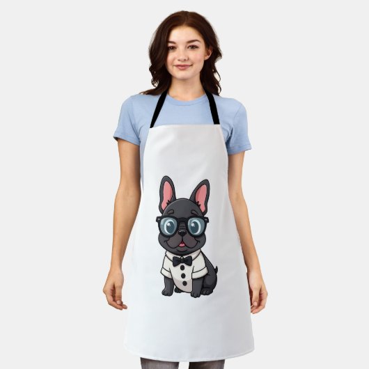 Frenchie The Gentlemen Copy (4) Schürze (Getragen)