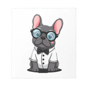 Frenchie The Gentlemen Kopie (5) Notizblock