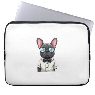Frenchie The Gentlemen Kopie (6) Laptopschutzhülle
