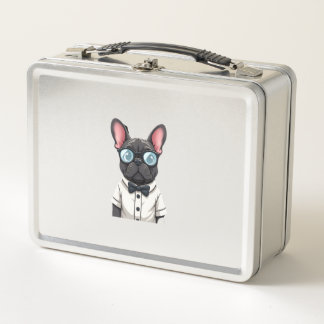 Frenchie The Gentlemen Kopie (6) Metall Brotdose