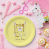 Frenchie Toast French Bulldog Funny Pappteller (Party)