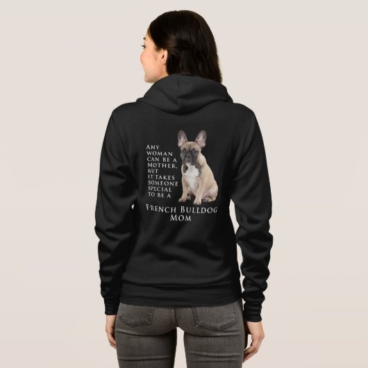 Frenchie Traits Hoodie (Schwarz voll)