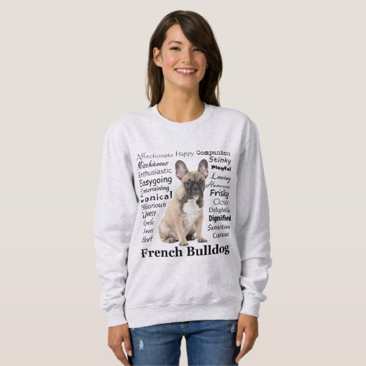 Frenchie Traits Sweatshirt (Vorne ganz)