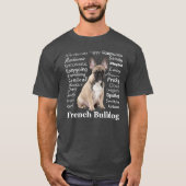 Frenchie Traits T - Shirt (Vorderseite)