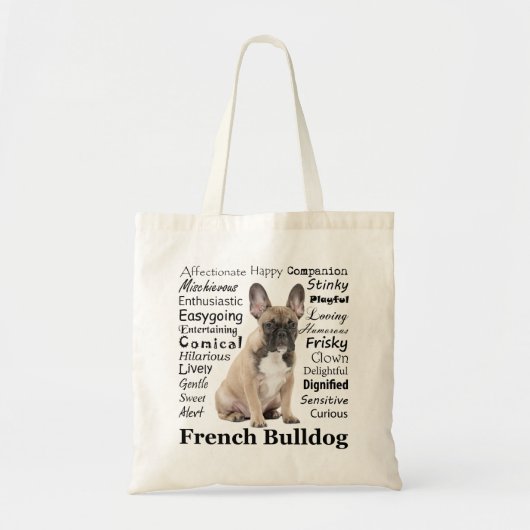Frenchie Traits Tasche (Vorne)