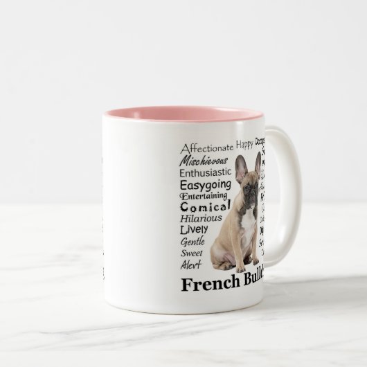 Frenchie Traits Tasse (VorderseiteRechts)