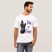 Frenchie Trick oder Treat T - Shirt (Vorne ganz)