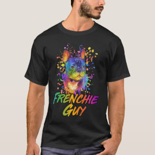 Frenchie Typ Dog Vater Spaß Pelze Vater French Bul T-Shirt