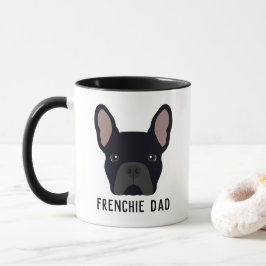 Frenchie Vater Black French Bulldog Tasse
