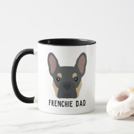 Frenchie Vater Blue und Tan French Bulldog Tasse