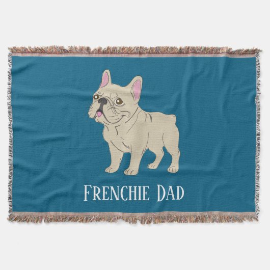 Frenchie-Vater Decke (Vorderseite)