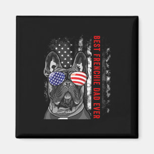 Frenchie Vater Ever Daddy French Bulldog Dog Lover Magnet