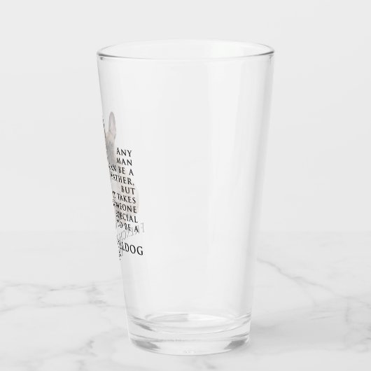 Frenchie Vater Glass Tumbler (Links)