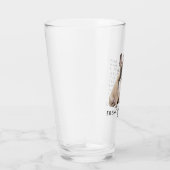 Frenchie Vater Glass Tumbler (Rechts)