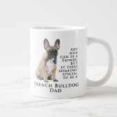 Frenchie Vater Jumbo Tasse (Rechts)