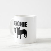 Frenchie Vater Kaffeetasse (Vorderseite Links)