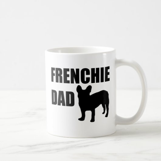 Frenchie Vater Kaffeetasse (Rechts)