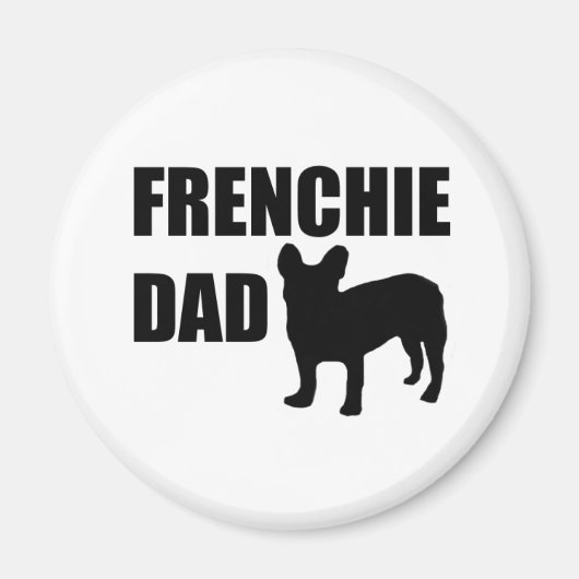 Frenchie Vater Magnet (Vorne)