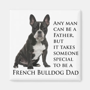 Frenchie Vater Magnet