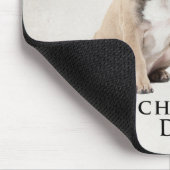 Frenchie Vater Mousepad (Ecke)
