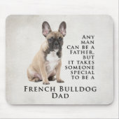 Frenchie Vater Mousepad (Vorne)