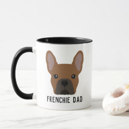 Frenchie Vater Red Fawn French Bulldog Tasse