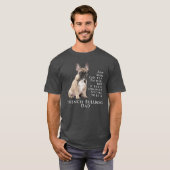 Frenchie Vater T - Shirt (Vorne ganz)