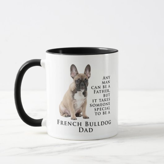Frenchie Vater Tasse (Links)