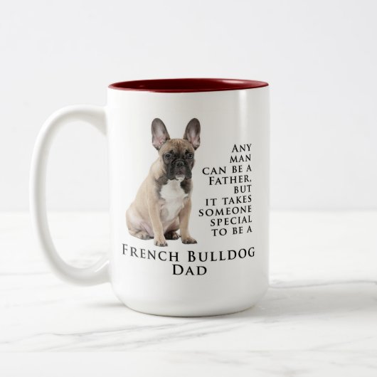 Frenchie Vater Tasse (Links)