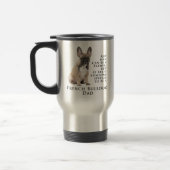 Frenchie Vater Travel Mug Reisebecher (Links)