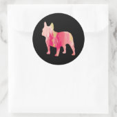 Frenchie Watercolor Stickers (Tasche)