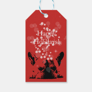 Frenchie Weihnachten Geschenkanhänger