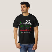 Frenchie - Weihnachtsgeschenk der Familie T-Shirt (Vorne ganz)