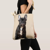Frenchie-Welpe Tasche (Von Nahem)