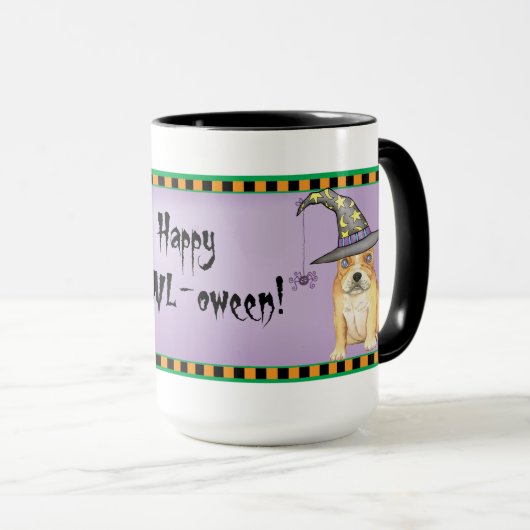 Frenchie Witch Tasse (VorderseiteRechts)