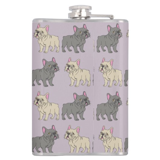 Frenchies, Purple Flachmann (Rückseite)