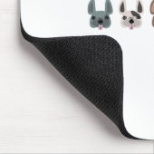 Frenchies sind wie Pommes-Fritessammlung Mousepad (Ecke)