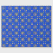 Frenchy Blue Geschenkpapier (Flach)