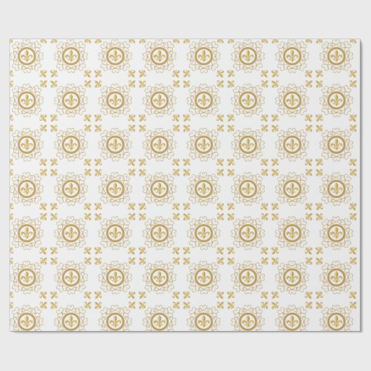 Frenchy White Geschenkpapier (Flach)