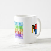 Frenh Fischrogenschale Kaffeetasse (VorderseiteRechts)