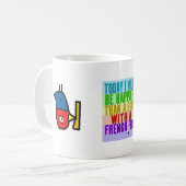 Frenh Fischrogenschale Kaffeetasse (Vorderseite Links)