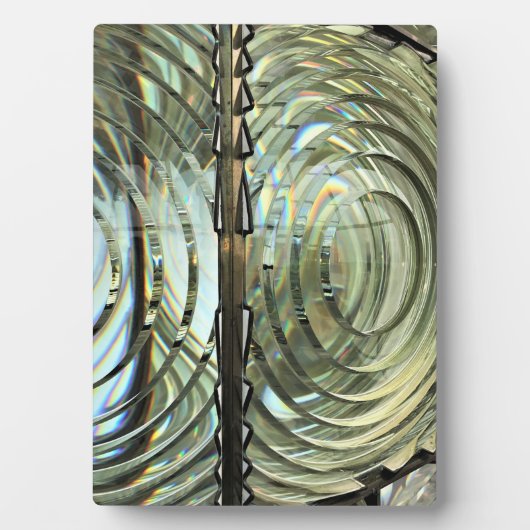 Frensel Lens, Cape Blanco Lighthouse, Oregon Coast Fotoplatte (Vorderseite)