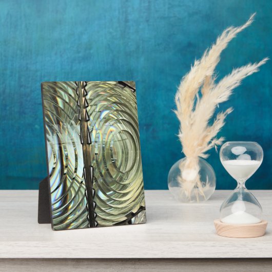 Frensel Lens, Cape Blanco Lighthouse, Oregon Coast Fotoplatte (Seite)