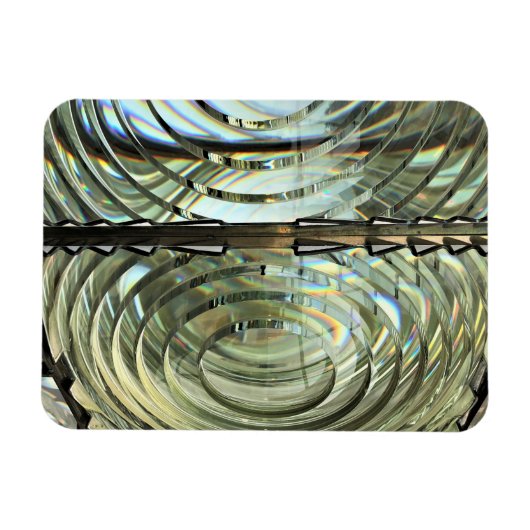 Frensel Lens, Cape Blanco Lighthouse, Oregon Coast Magnet (Horizontal)
