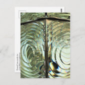 Frensel Lens, Cape Blanco Lighthouse, Oregon Coast Postkarte (Vorne/Hinten)