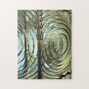 Frensel Lens, Cape Blanco Lighthouse, Oregon Coast Puzzle