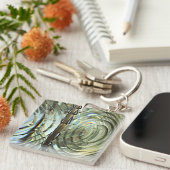 Frensel Lens, Cape Blanco Lighthouse, Oregon Coast Schlüsselanhänger (Vorderseite rechts)