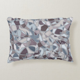 Frenzied Fish Abstrakt Art Accent Pillow Zierkissen