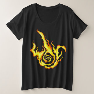 frenziedflamesymbolmadnessculteldenmagnetismus große größe T-Shirt