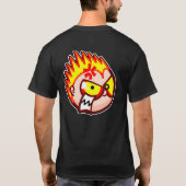 FRENZIEDminds auf vorderer WÜTENDER an Rückseite! T-Shirt (Rückseite)